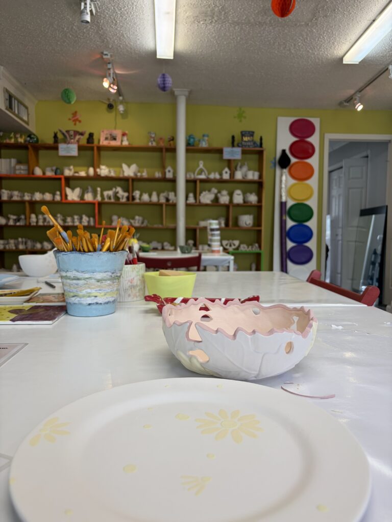 Pottery ready to Paint at the Mad Potter
